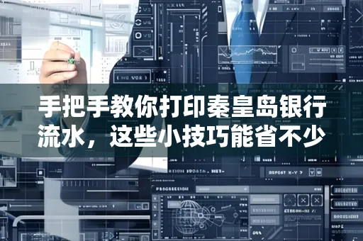 手把手教你打印秦皇岛银行流水,这些小技巧能省不少事