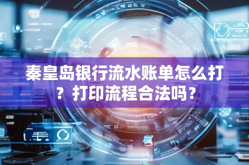 秦皇岛银行流水账单怎么打?打印流程合法吗? 秦皇岛银行流水账单怎么打?打印流程合法吗?
