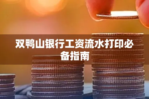 双鸭山银行工资流水打印必备指南 双鸭山银行工资流水打印必备指南