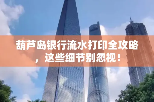 葫芦岛银行流水打印全攻略,这些细节别忽视! 葫芦岛银行流水打印全攻略,这些细节别忽视!