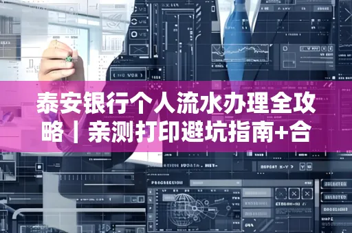 泰安银行个人流水办理全攻略|亲测打印避坑指南+合规要点
