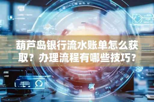 葫芦岛银行流水账单怎么获取?办理流程有哪些技巧?