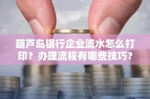 葫芦岛银行企业流水怎么打印?办理流程有哪些技巧?
