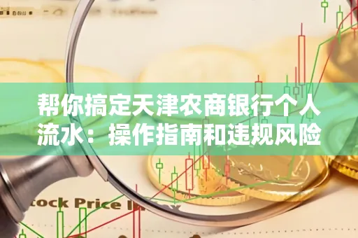 帮你搞定天津农商银行个人流水：操作指南和违规风险避坑攻略