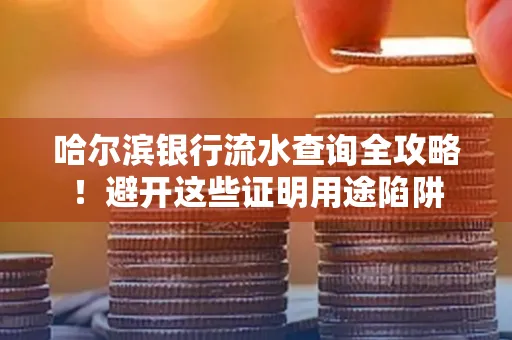 哈尔滨银行流水查询全攻略！避开这些证明用途陷阱