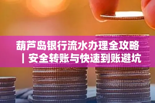 葫芦岛银行流水办理全攻略｜安全转账与快速到账避坑指南