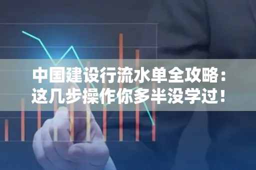 中国建设行流水单全攻略:这几步操作你多半没学过!