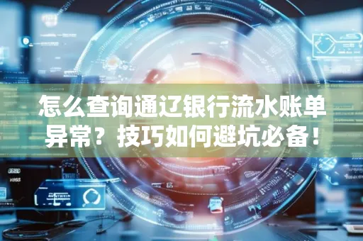 怎么查询通辽银行流水账单异常?技巧如何避坑必备!