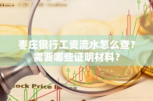 枣庄银行工资流水怎么查?需要哪些证明材料?