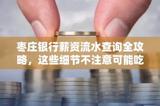 枣庄银行薪资流水查询全攻略,这些细节不注意可能吃大亏