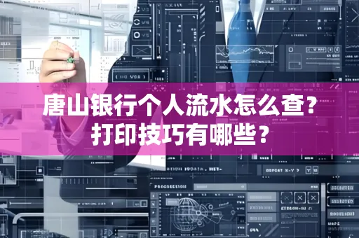 唐山银行个人流水怎么查?打印技巧有哪些?