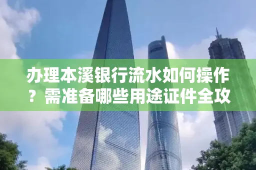 办理本溪银行流水如何操作?需准备哪些用途证件全攻略?