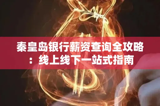 秦皇岛银行薪资查询全攻略：线上线下一站式指南