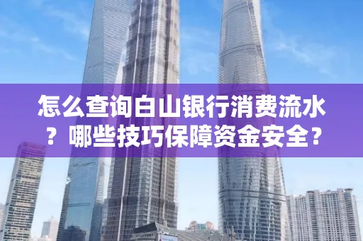 怎么查询白山银行消费流水？哪些技巧保障资金安全？