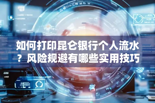 如何打印昆仑银行个人流水？风险规避有哪些实用技巧？