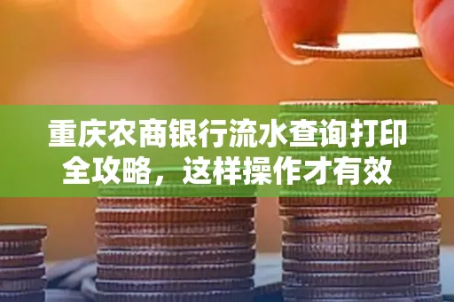 重庆农商银行流水查询打印全攻略,这样操作才有效